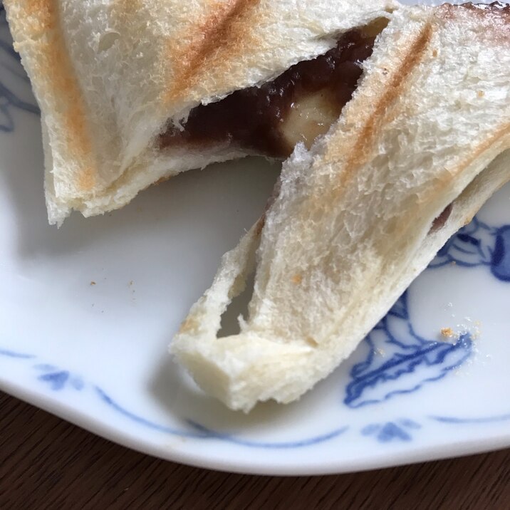あんこ バナナのホットサンド レシピ 作り方 By まひにゃん 楽天レシピ あんこ バナナのホットサンド レシピ 作り方 By まひにゃん 楽天レシピ